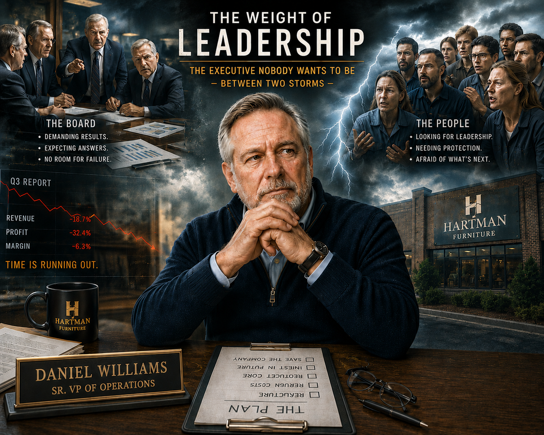 "Third Quarter"-- Episode 5 -"“The Executive Nobody Wants To Be” -- “Between Two Storms”"