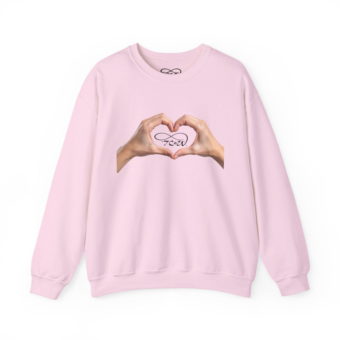Crewneck Sweatshirt "I (heart) you" — Take Care of You