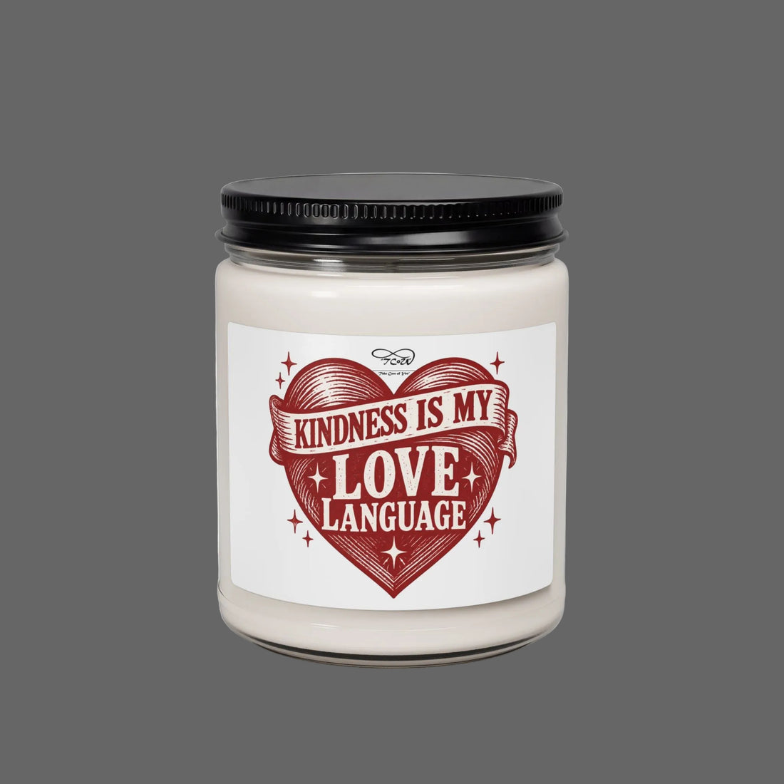 Candles - TCoU "Kindness Is My Love Language" Scented Soy Candle-many fragrances