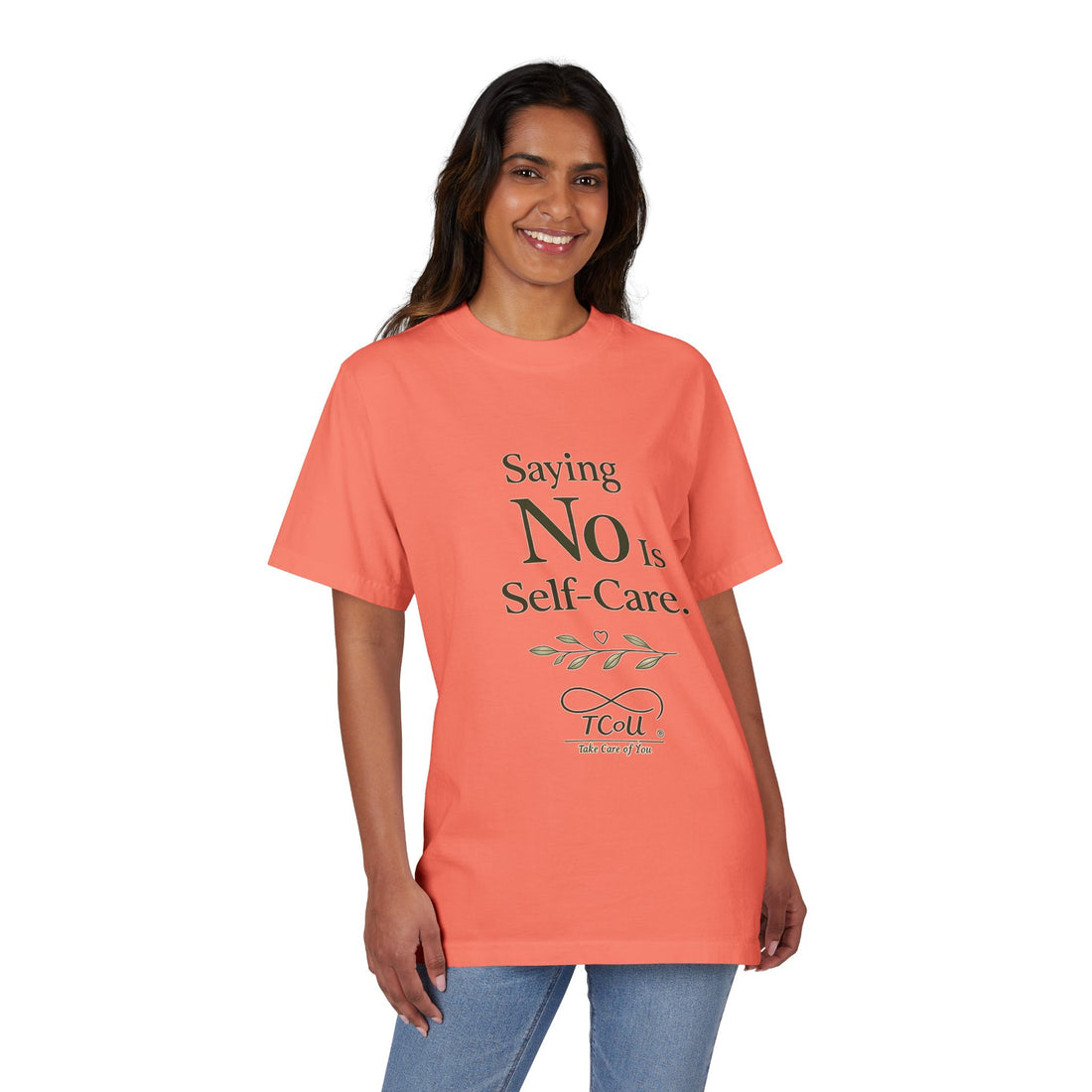 Saying No Is Self-Care T-shirt — Mindful Self-Love Graphic T-Shirt