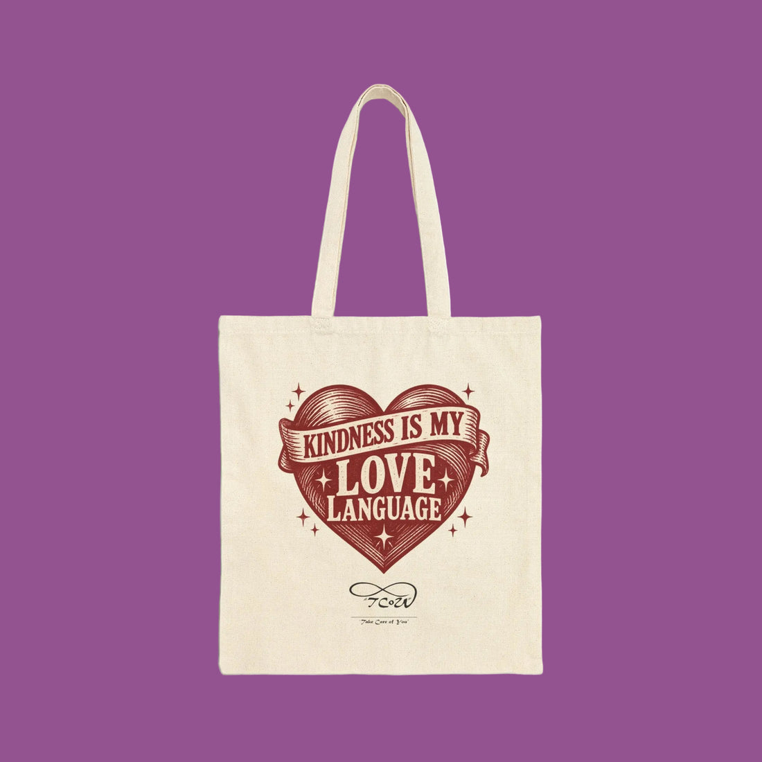 Bag/Tote - TCoU "Kindness Is My Love Language" Canvas Tote Bag