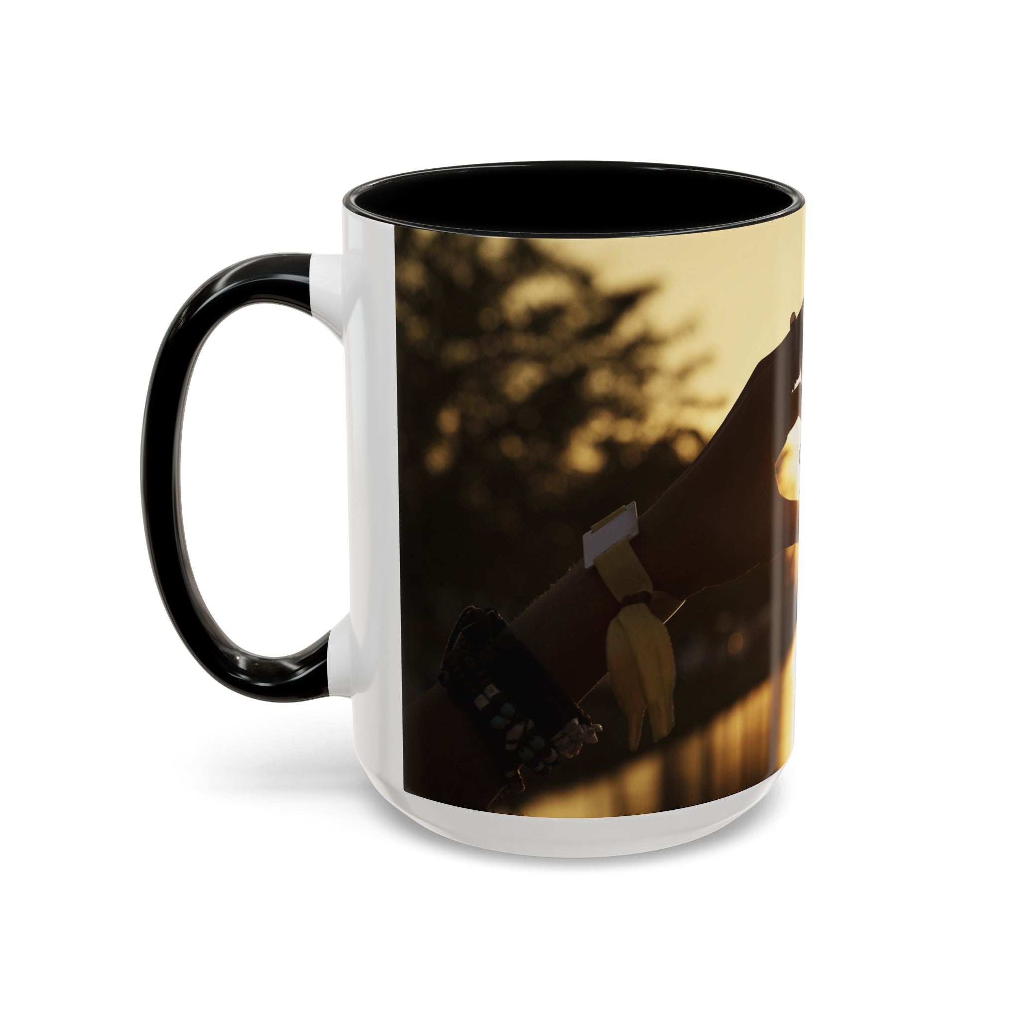 TCoU--Take Care of You -- Love Heart Sunset Accent Coffee Mug TCoU--Take Care of You -- Love Heart Sunset Accent Coffee Mug