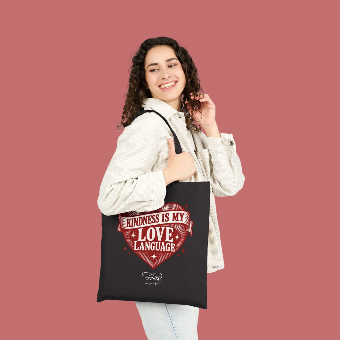 Bag/Tote - TCoU "Kindness Is My Love Language" Canvas Tote Bag