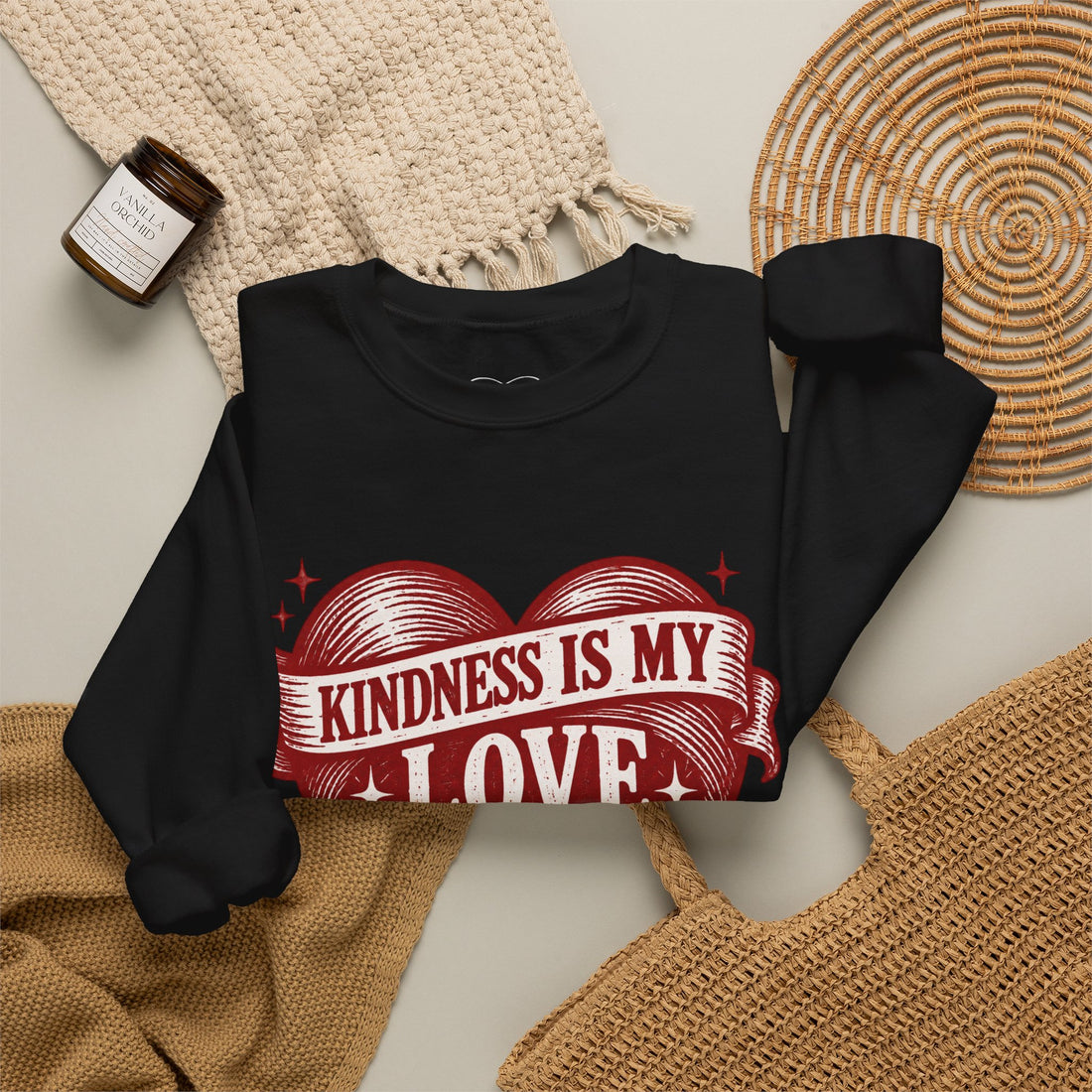Sweatshirt - TCoU "Kindness Is My Love Language" Sweatshirt