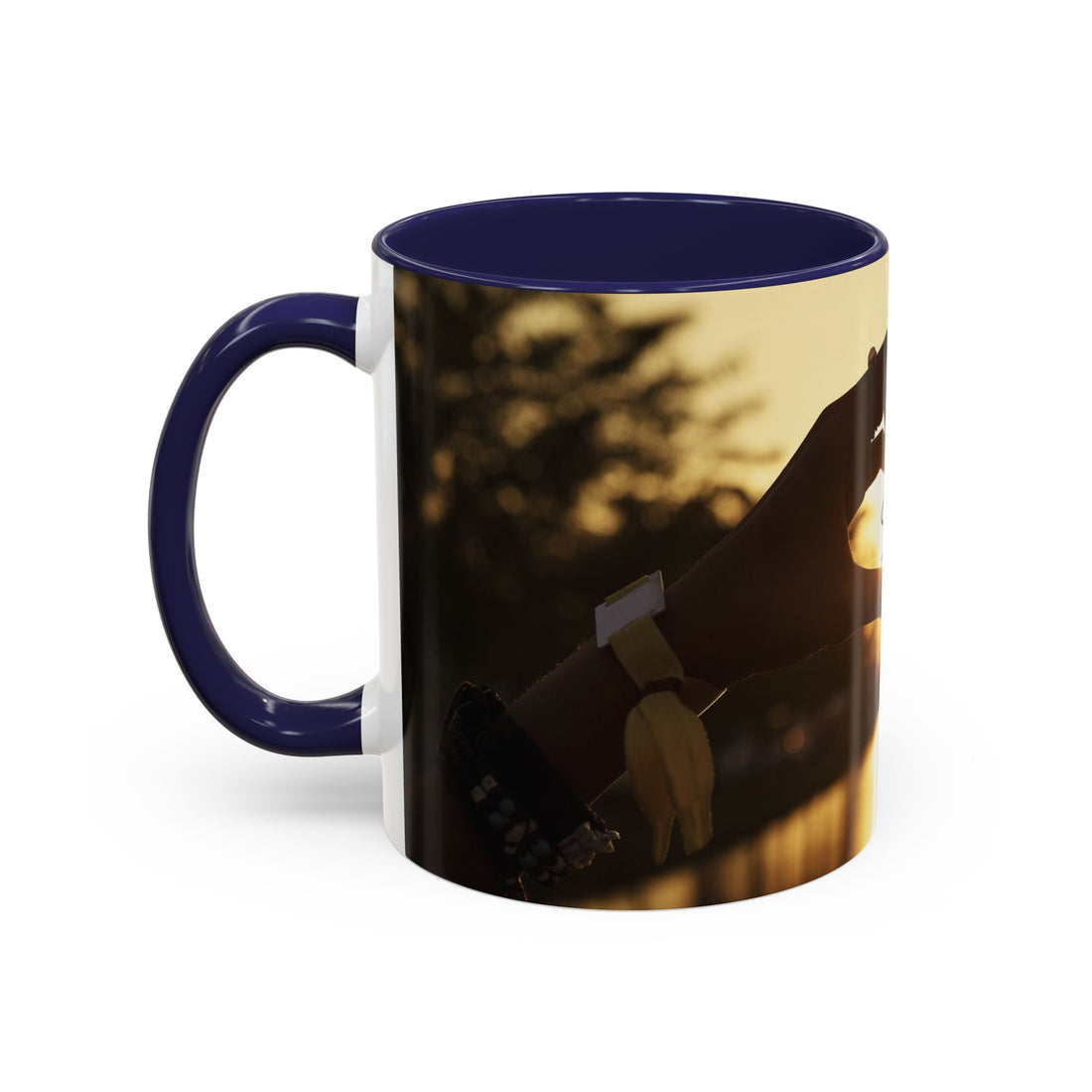 Coffee Mug - Sunset TCoU Heart Hands Design (Accent 11/15oz)