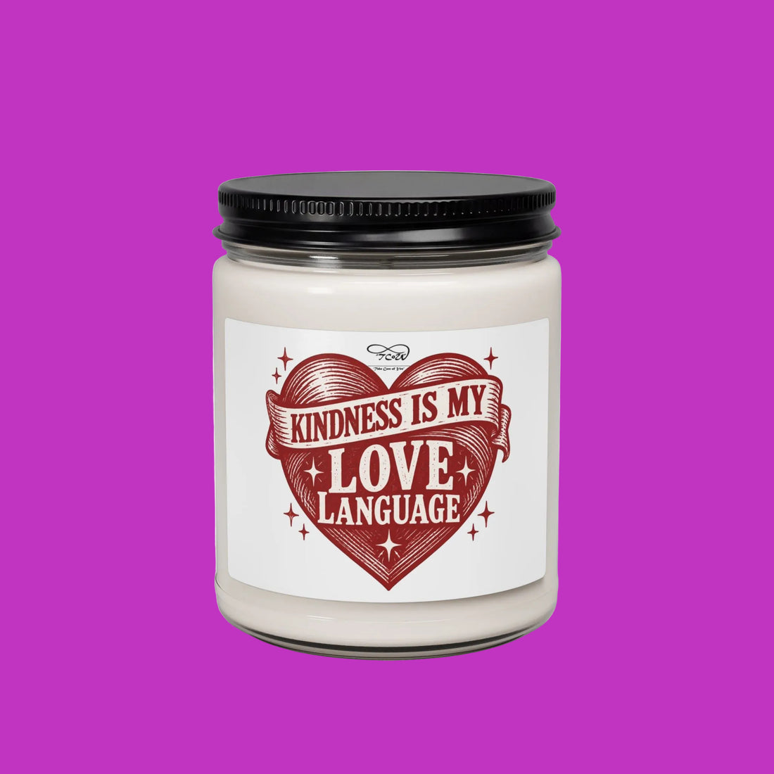 Candles - TCoU "Kindness Is My Love Language" Scented Soy Candle-many fragrances