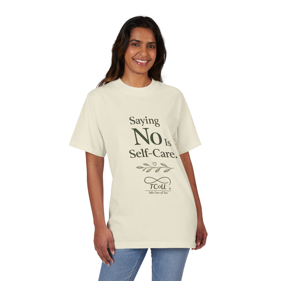 Saying No Is Self-Care T-shirt — Mindful Self-Love Graphic T-Shirt