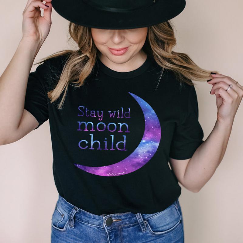 T-SHIRT--Stay Wild Moon Child T-Shirt