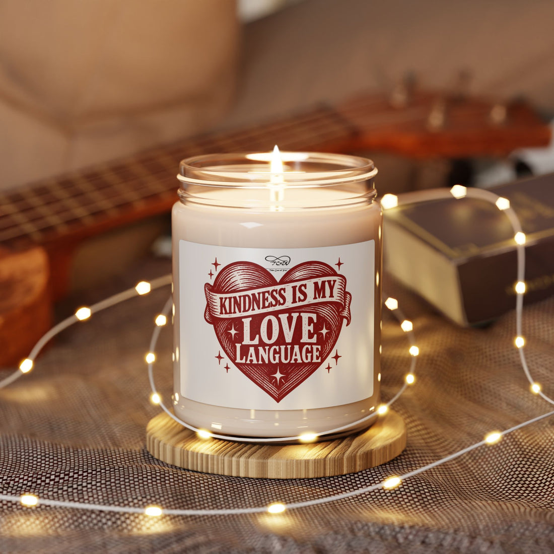 Candles - TCoU "Kindness Is My Love Language" Scented Soy Candle-many fragrances