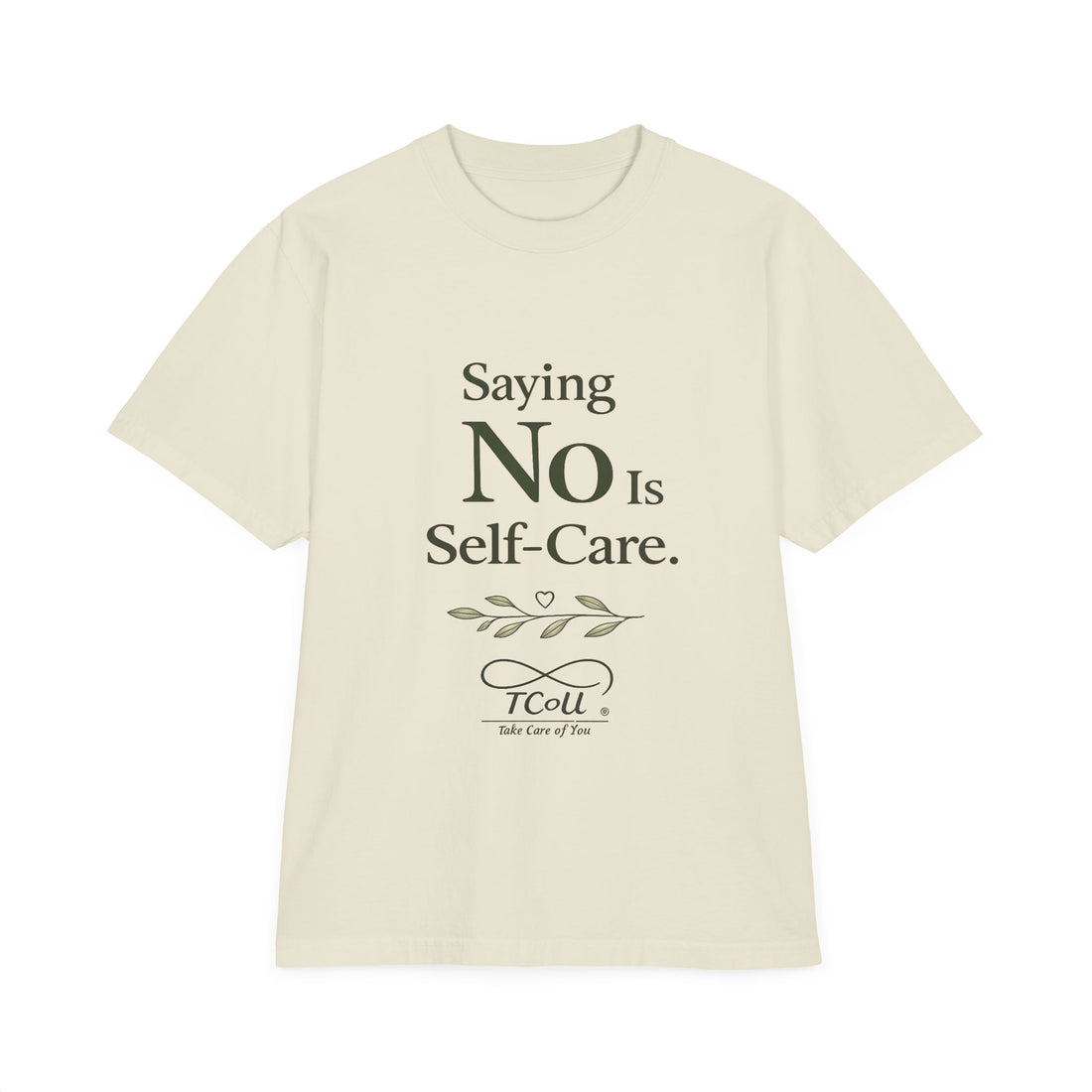 Saying No Is Self-Care T-shirt — Mindful Self-Love Graphic T-Shirt