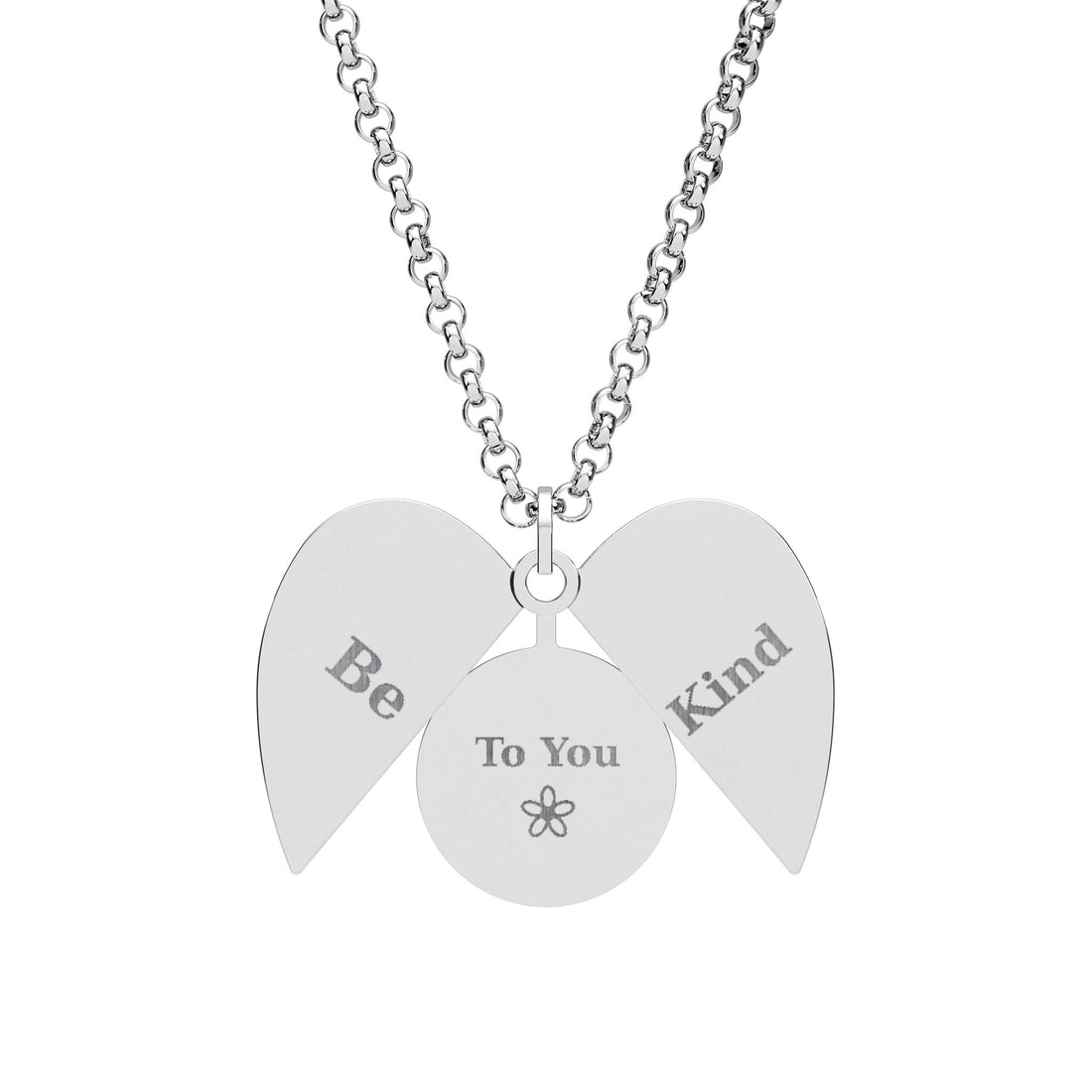 Necklace - Premium Jewelry: Hidden Message Heart Necklace (Engraving)