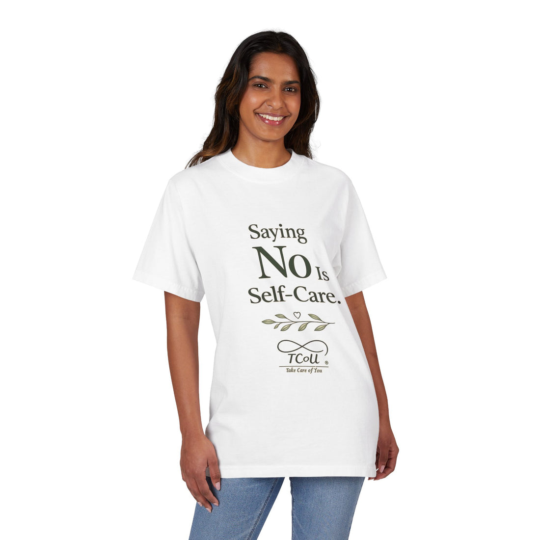 Saying No Is Self-Care T-shirt — Mindful Self-Love Graphic T-Shirt