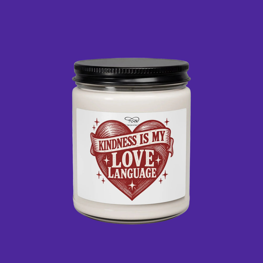 Candles - TCoU "Kindness Is My Love Language" Scented Soy Candle-many fragrances