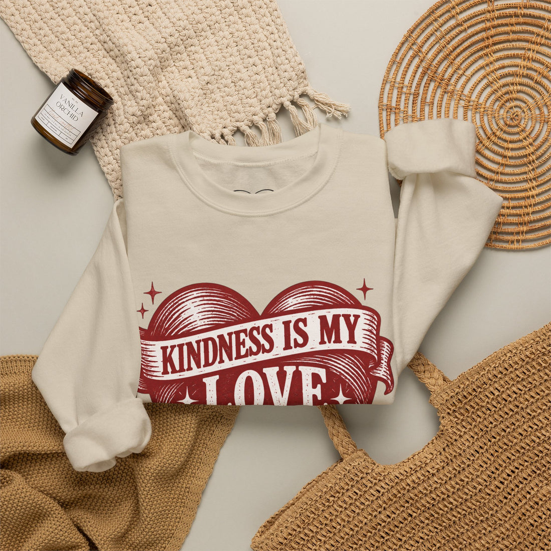 Sweatshirt - TCoU "Kindness Is My Love Language" Sweatshirt