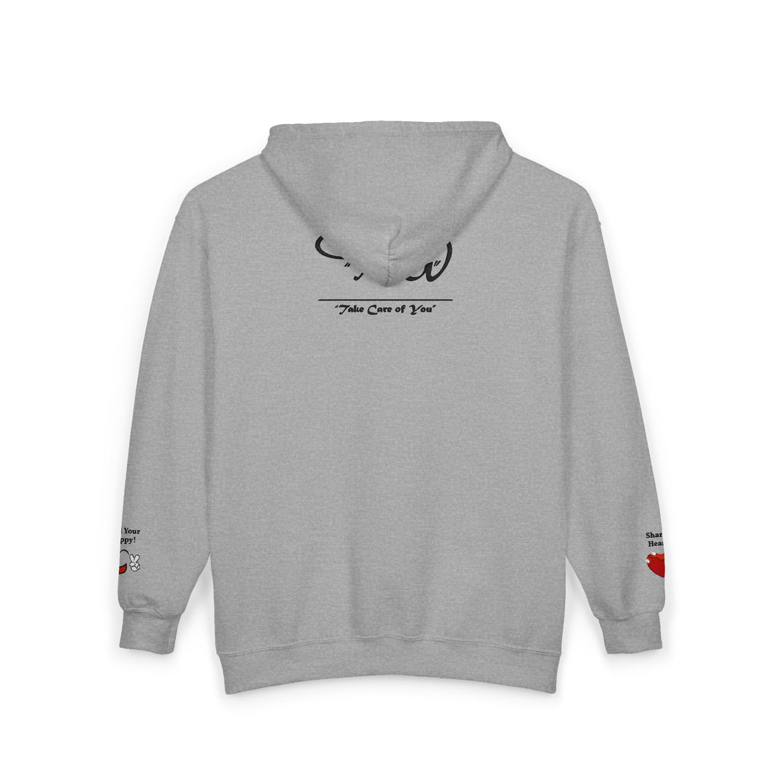 TCoU-Take Care of You, Full Zip Sweatshirt, Unisex Heavy Blend™ (cotton/polyester blend)