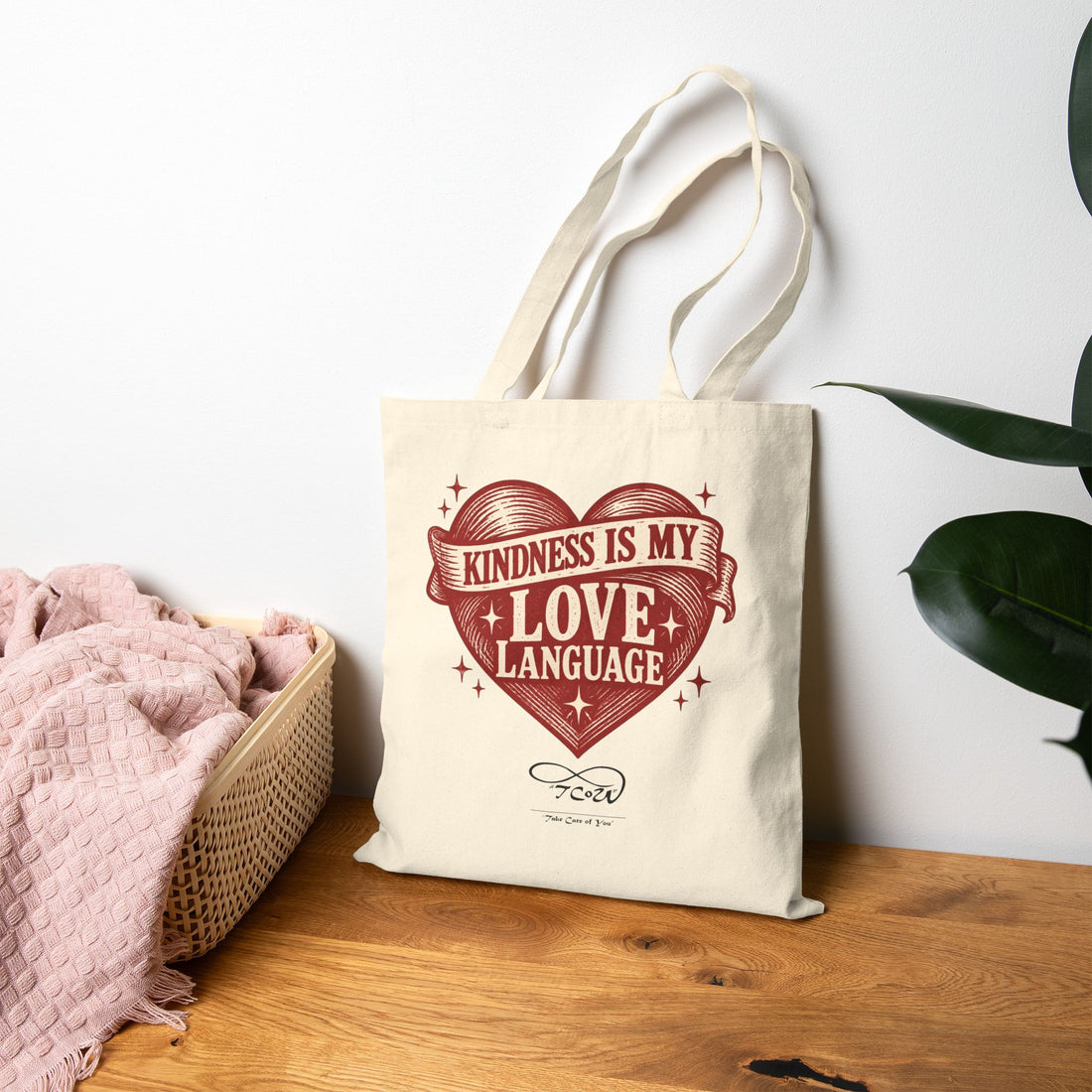 Bag/Tote - TCoU "Kindness Is My Love Language" Canvas Tote Bag
