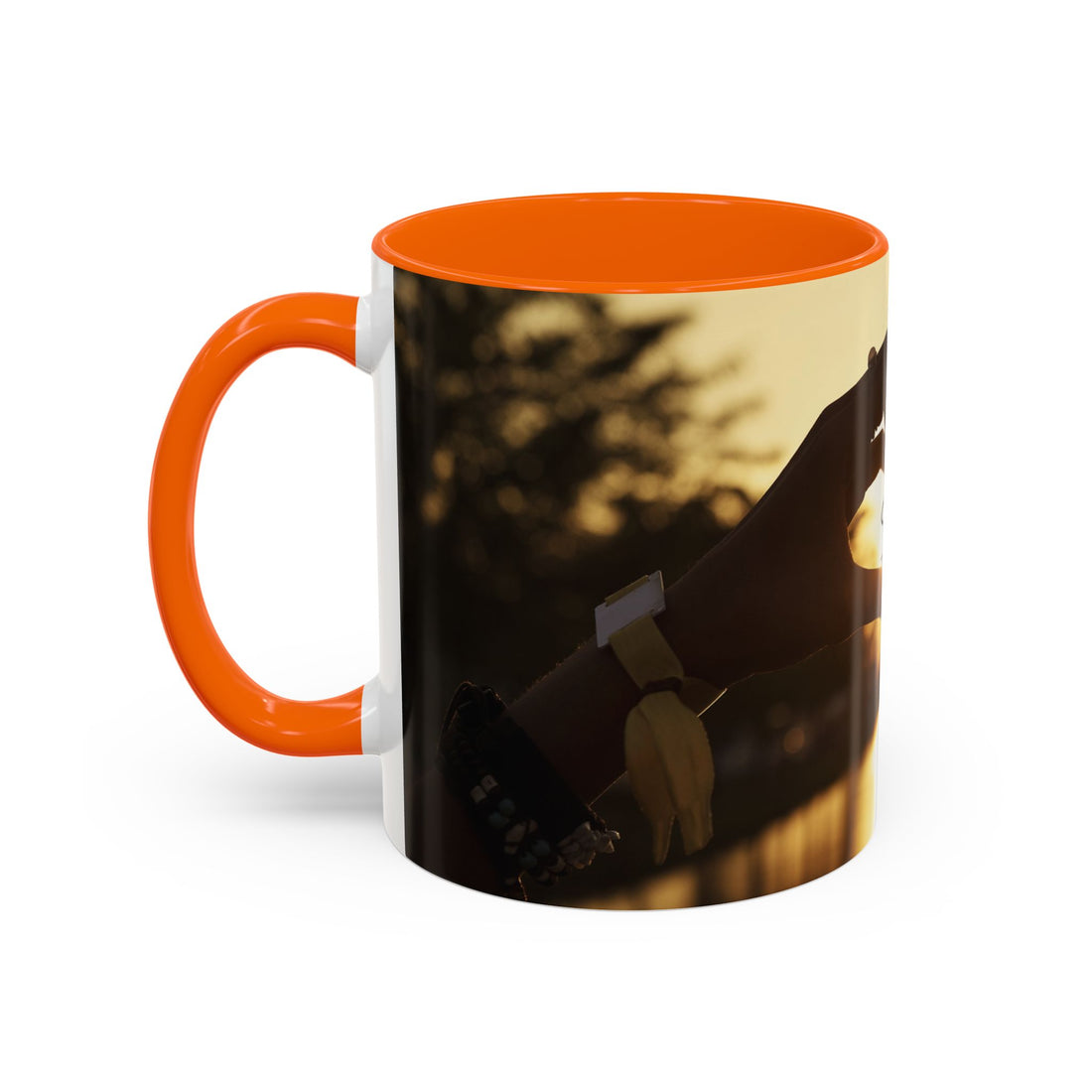Coffee Mug - Sunset TCoU Heart Hands Design (Accent 11/15oz)