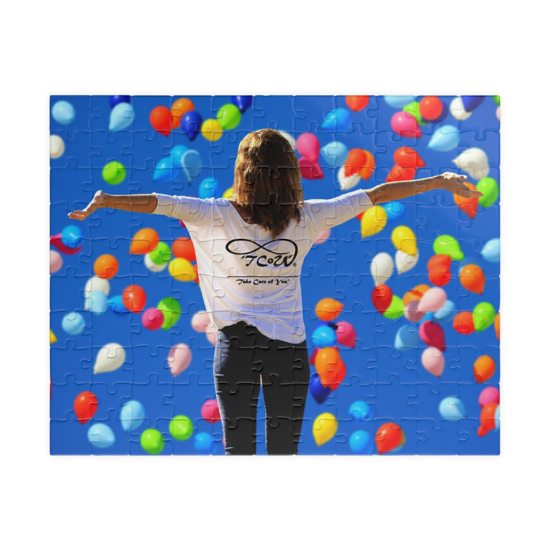 Colorful Balloon Celebration Puzzle — 110/252/520/1014-Piece Jigsaw