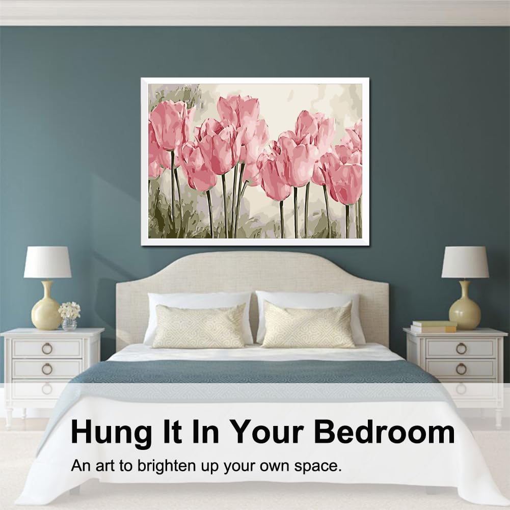 Paint by Numbers Kit for Adults,16" Lx20 W Canvas for Painting Kits for Adults in Colorful Box-Breathtaking Colorful Scenery 8481-Already Stretched on a Wooden Frame, TCoU Recommendations from Amazon Products