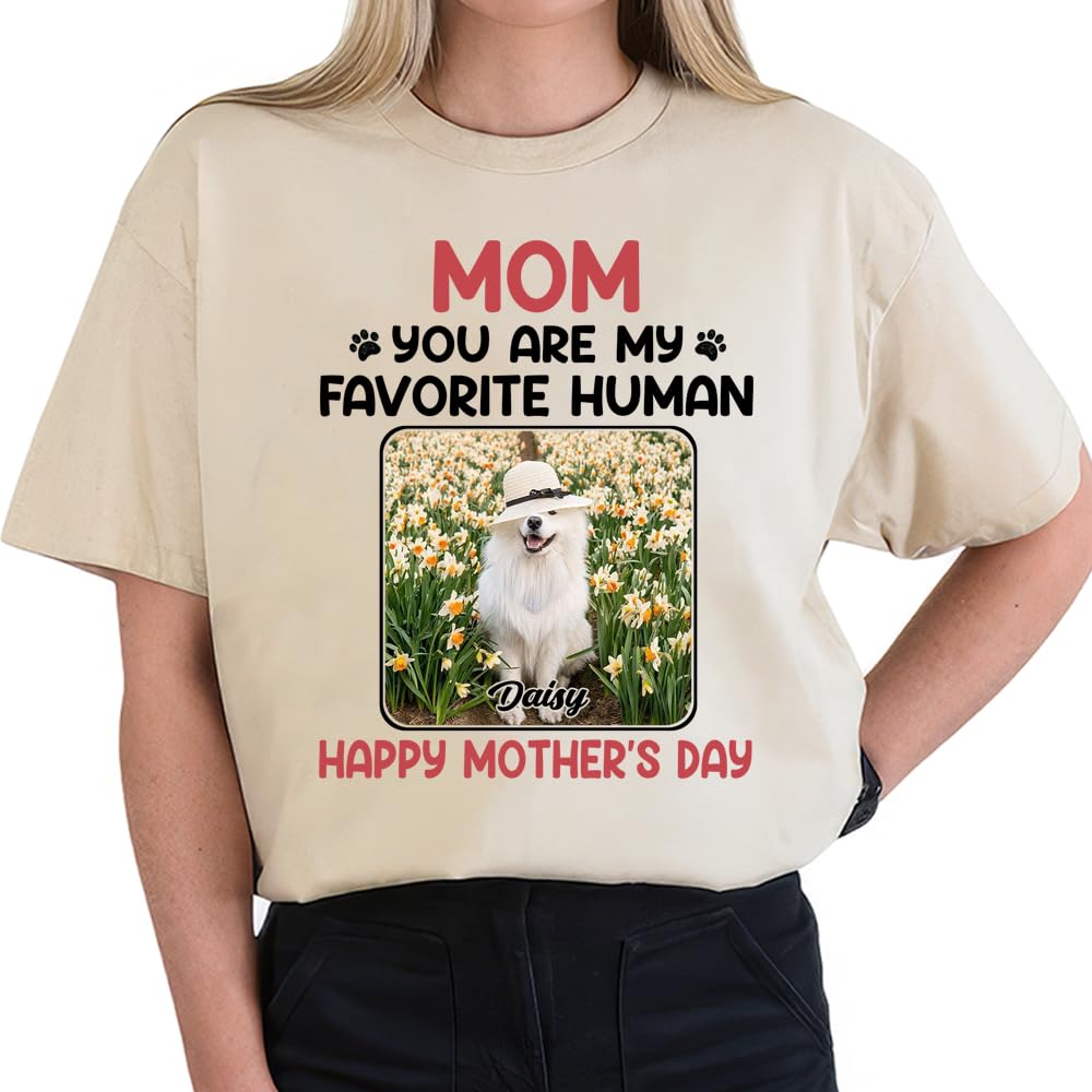 Personalized -- Dog Mom T-Shirt -- Gift Mother's Day, Custom Dog Mom Shirt, Gift for Mom, Grandma, Birthday, Mother's Day, Christmas, TCoU Recommendations from Amazon Products