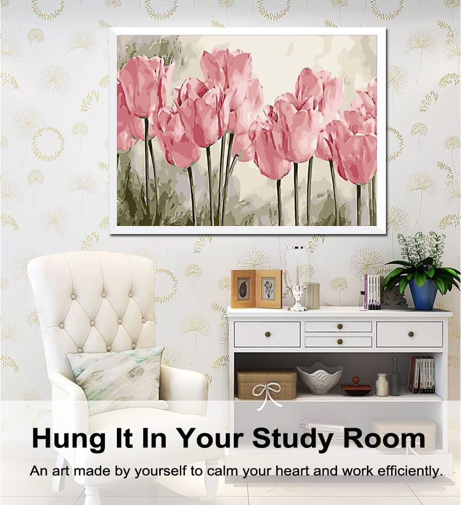 Paint by Numbers Kit for Adults,16" Lx20 W Canvas for Painting Kits for Adults in Colorful Box-Breathtaking Colorful Scenery 8481-Already Stretched on a Wooden Frame, TCoU Recommendations from Amazon Products