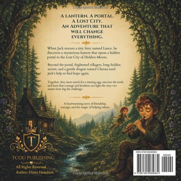 Jack and The Magical Lantern: Paperback version--Jack's Adventure Beyond the Portal at the Lost City of Hidden-Moors (The Fairy Fables of TCoU)