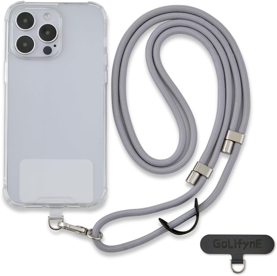 x-Amazon Best Finds - Electronics -Hands-Free-Phone Lanyard Crossbody, Anti Theft Phone Strap with 2 Tether Tabs