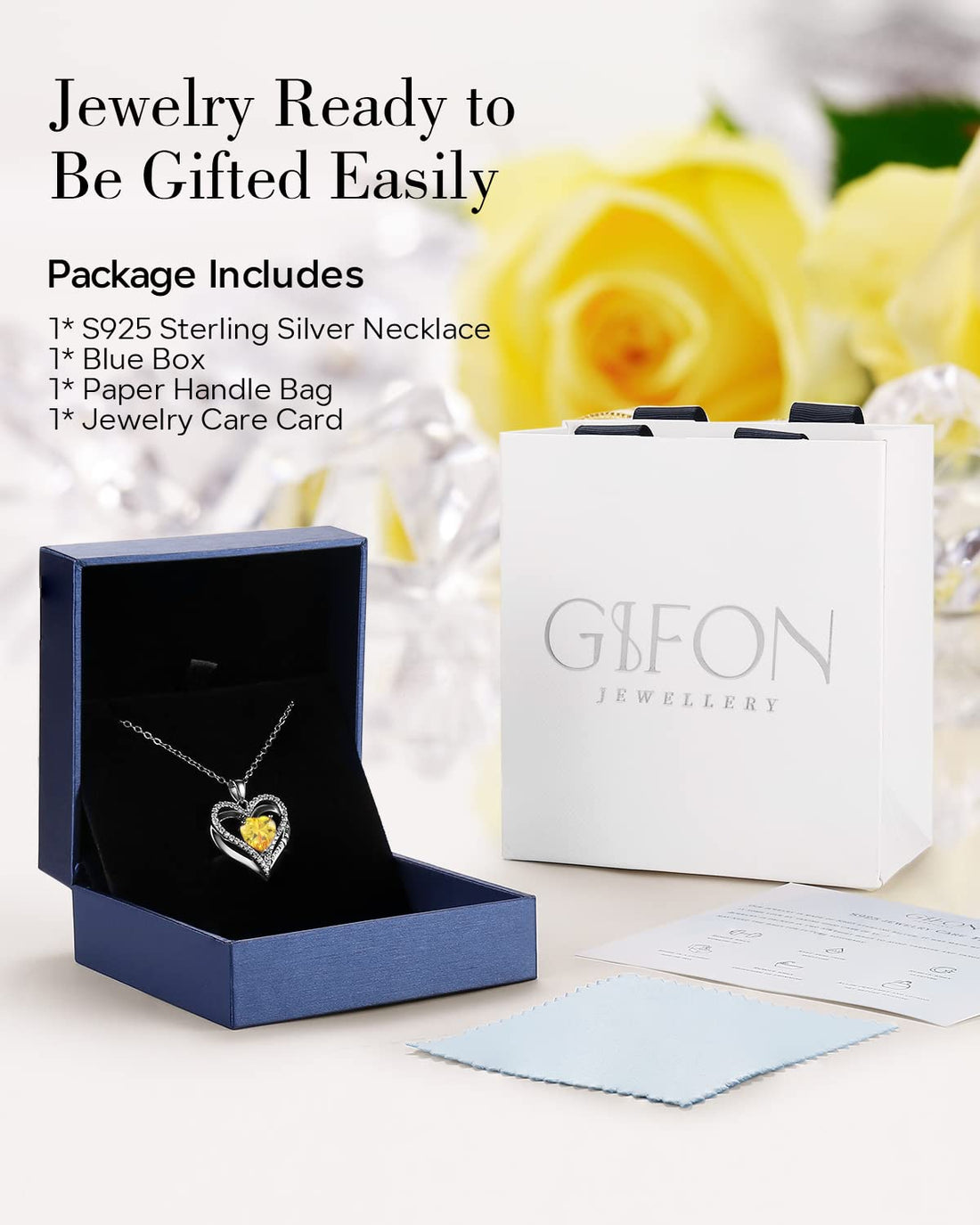 Always & Forever--I Love you Heart Necklace--S925 Sterling Silver Necklace for Women, TCoU Recommendations from Amazon Products