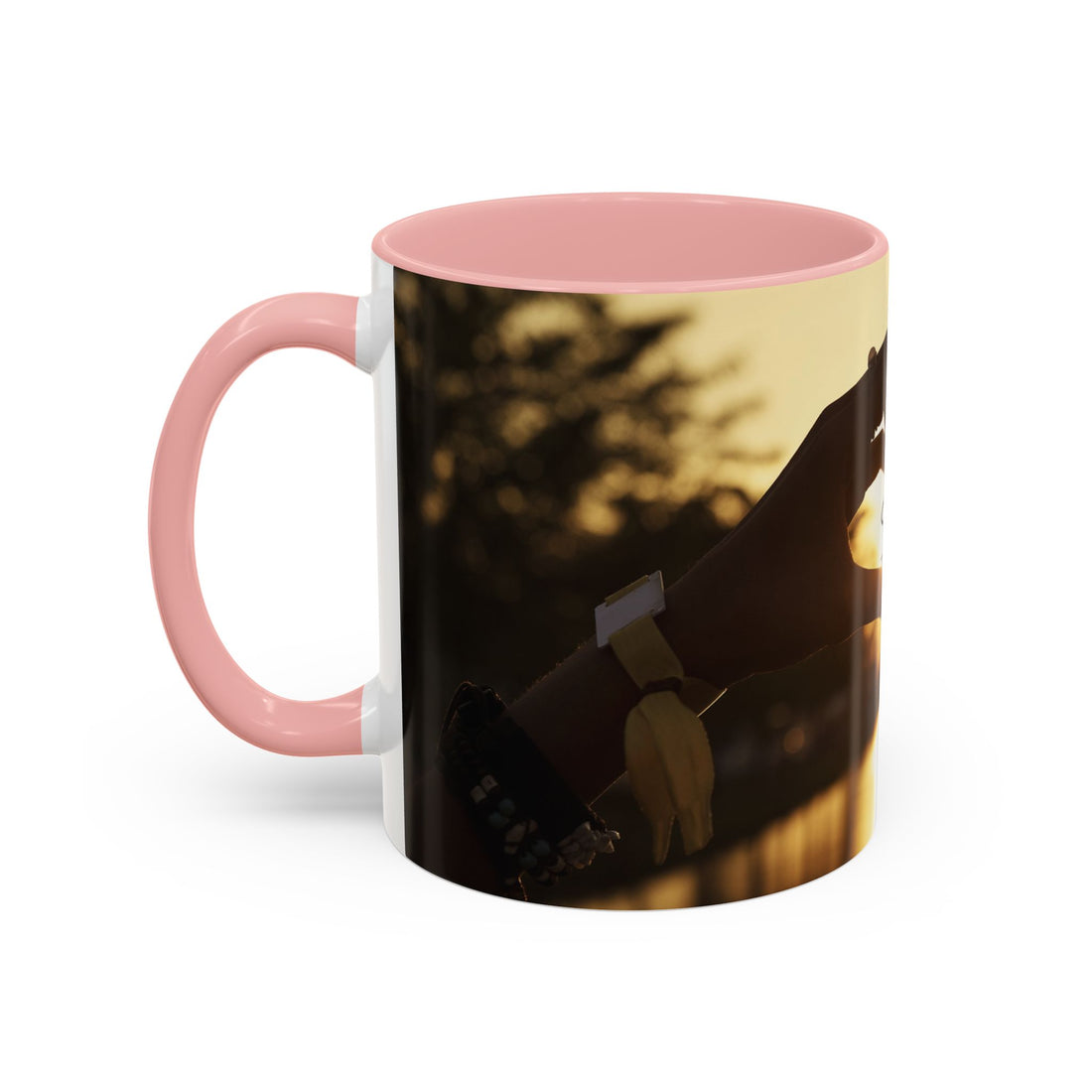 Coffee Mug - Sunset TCoU Heart Hands Design (Accent 11/15oz)