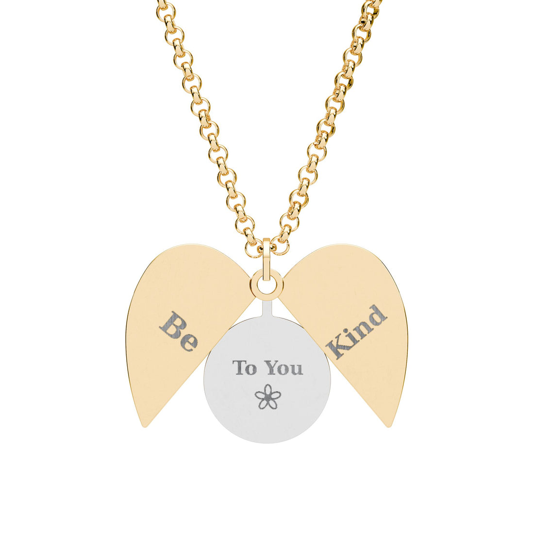 Necklace - Premium Jewelry: Hidden Message Heart Necklace (Engraving)