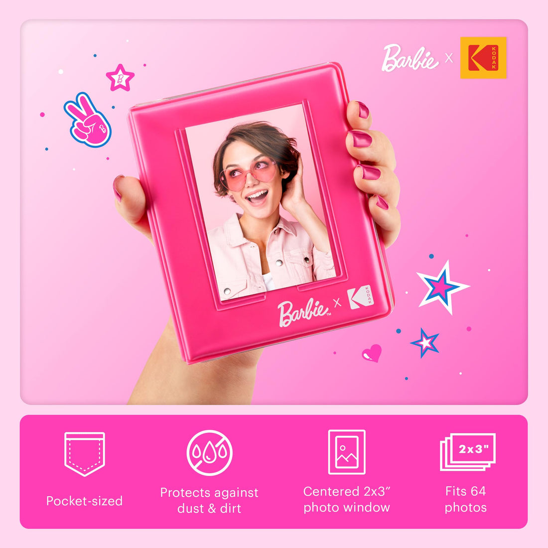 x-Amazon Best Finds - Gifts-electronics -- KODAK Step Instant Photo Printer, Zink 2x3” Color Sticky-Back Photos, Bluetooth Compatible with iOS & Android Devices, Editing App, Blue