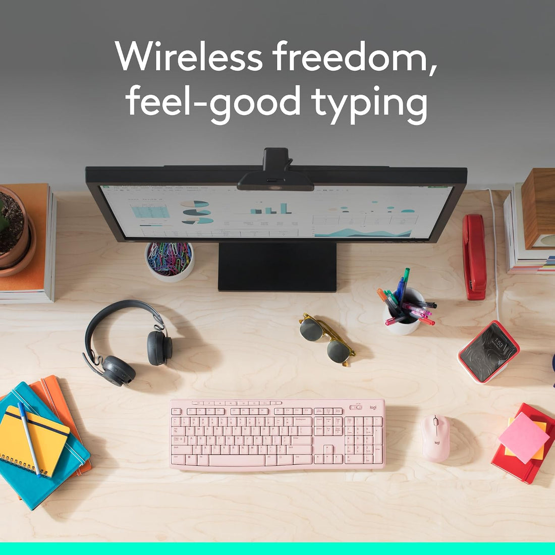 XX-Shop Amazon Products-TCoU affiliate--Logitech MK270 Full Size Wireless Keyboard and Mouse Combo - Black