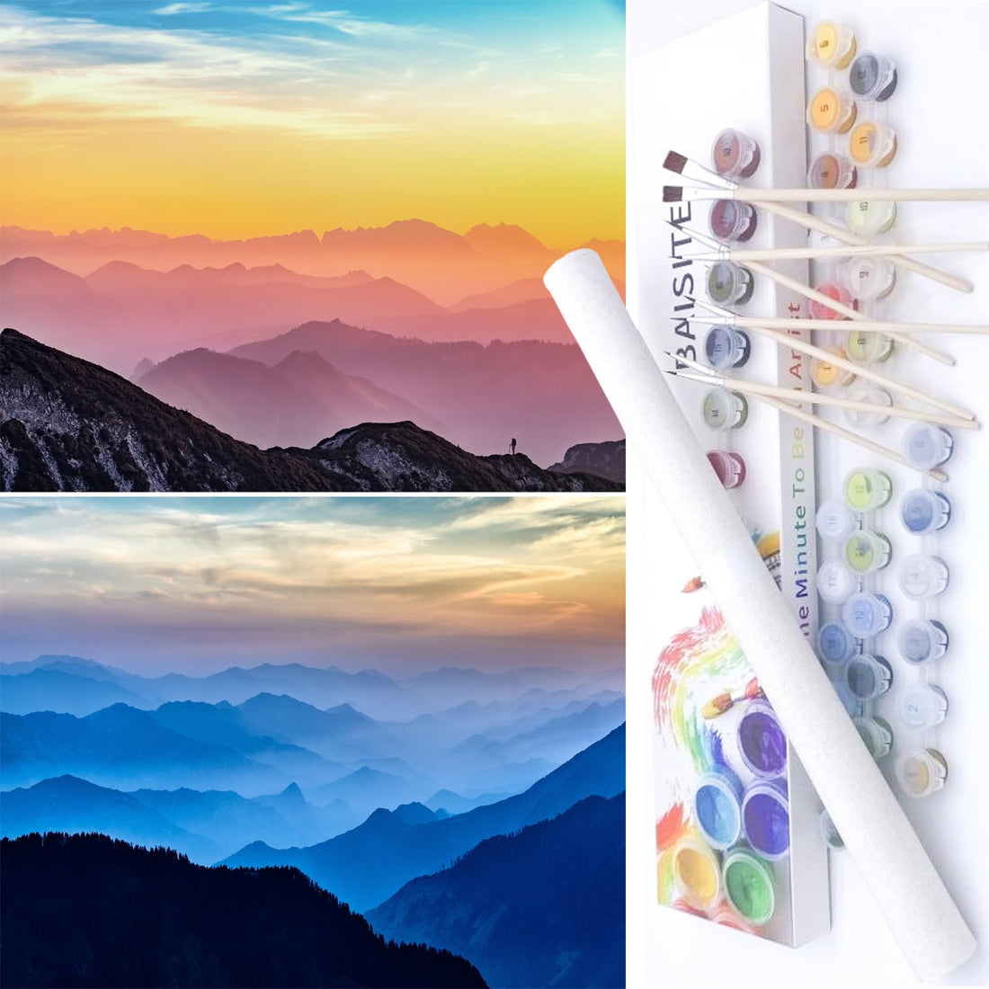 Paint by Numbers Kit for Adults,16" Lx20 W Canvas for Painting Kits for Adults in Colorful Box-Breathtaking Colorful Scenery 8481-Already Stretched on a Wooden Frame, TCoU Recommendations from Amazon Products