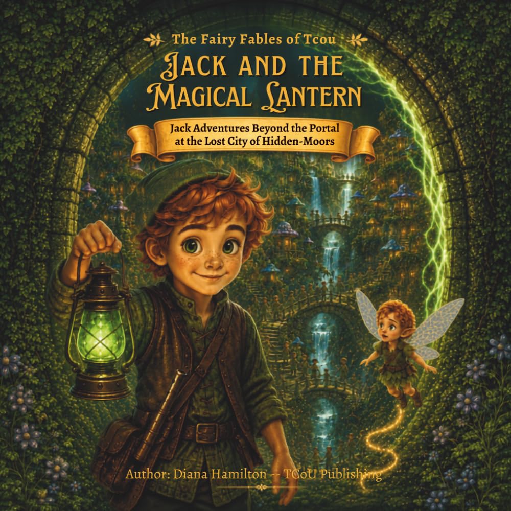 Jack and The Magical Lantern: Paperback version--Jack's Adventure Beyond the Portal at the Lost City of Hidden-Moors (The Fairy Fables of TCoU)