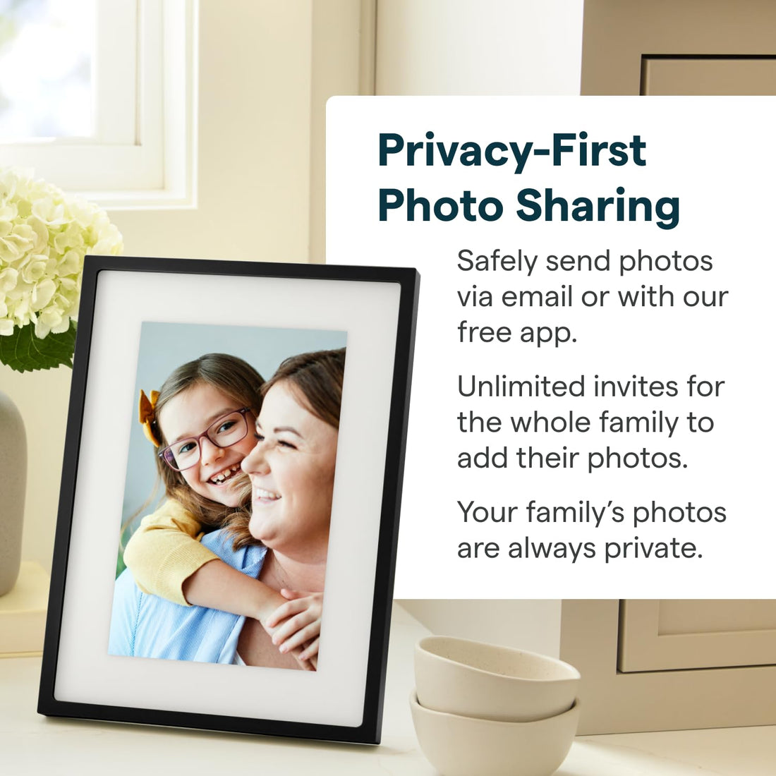 x-Amazon Best Finds - Gifts-Electronics --Skylight Digital Picture Frame, Load from Phone Capability, 10" White