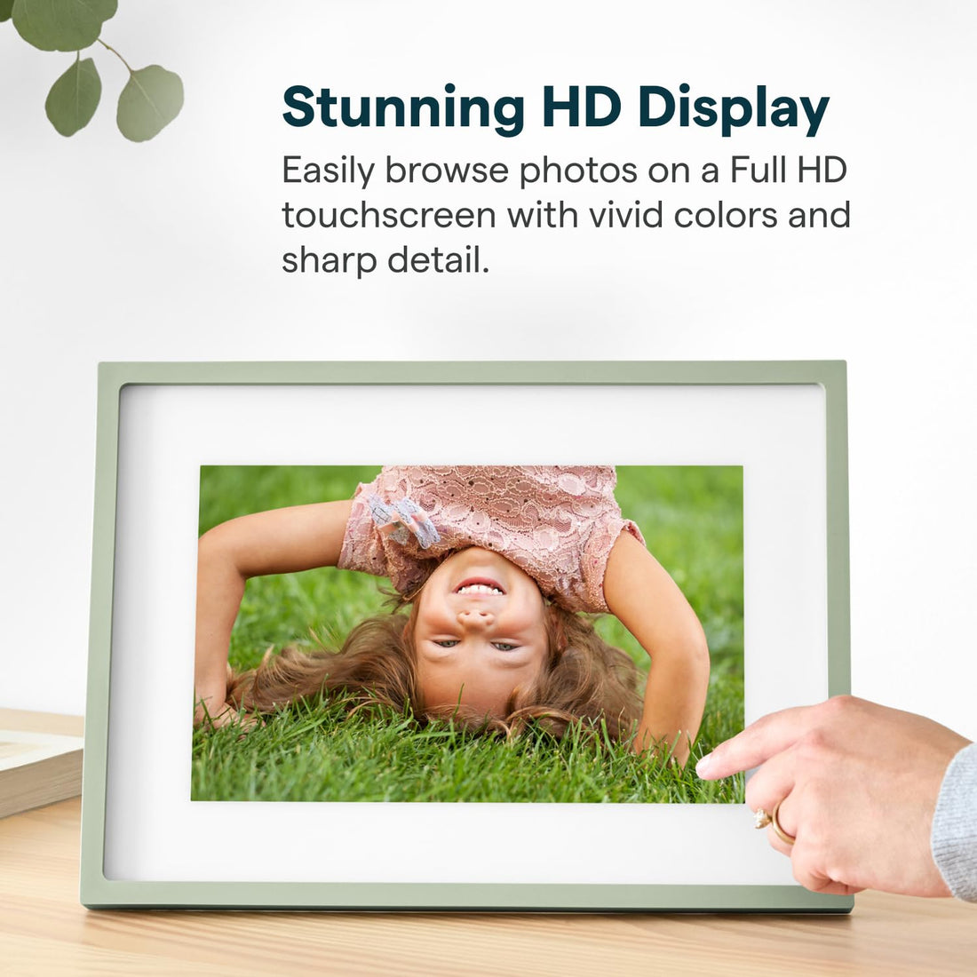 x-Amazon Best Finds - Gifts-Electronics --Skylight Digital Picture Frame, Load from Phone Capability, 10" White