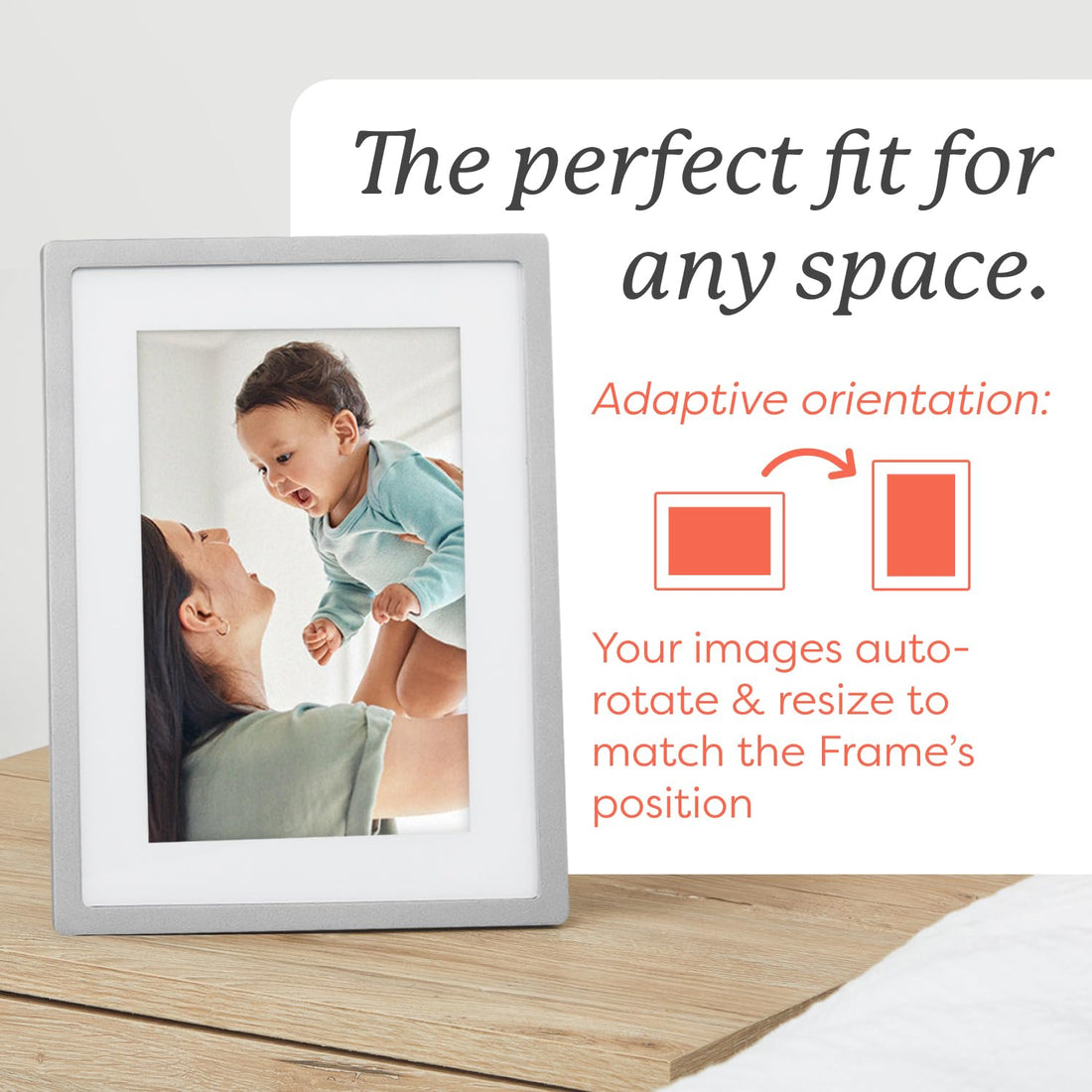 x-Amazon Best Finds - Gifts-Electronics --Skylight Digital Picture Frame, Load from Phone Capability, 10" White