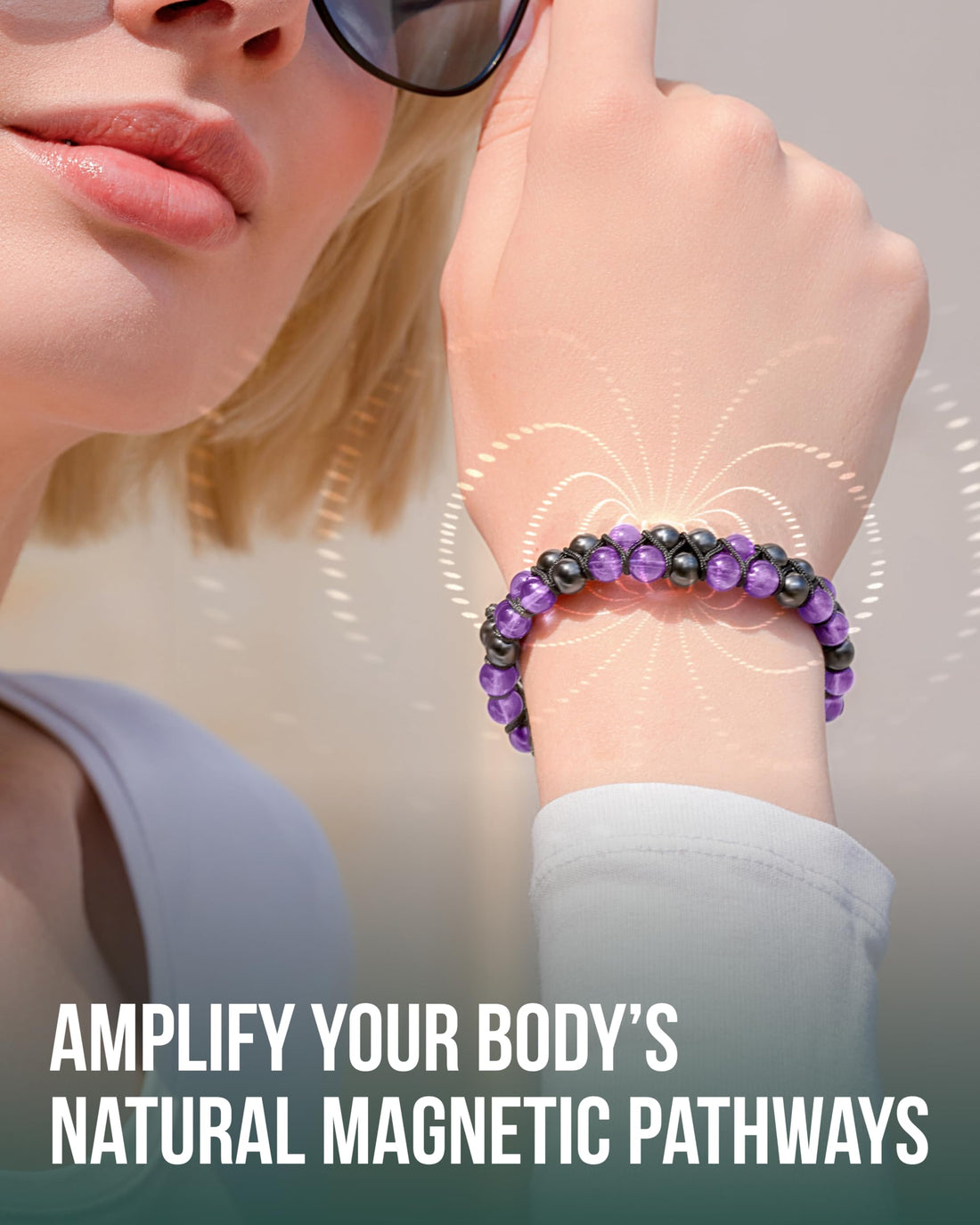 Copper Jewelry--MagnetRX® Magnetic Bracelets for Men & Women – MAX Strength Magnetic Hematite & Copper Bracelet with 8mm Solid Copper Beads (Double Copper), TCoU Recommendations from Amazon Products