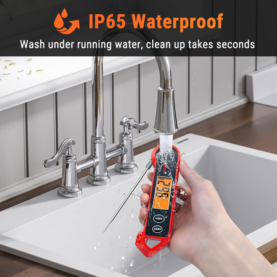 x-Amazon Best Finds - Kitchen - TempPro TempSwift 1 Sec Instant Read Meat Thermometer Digital