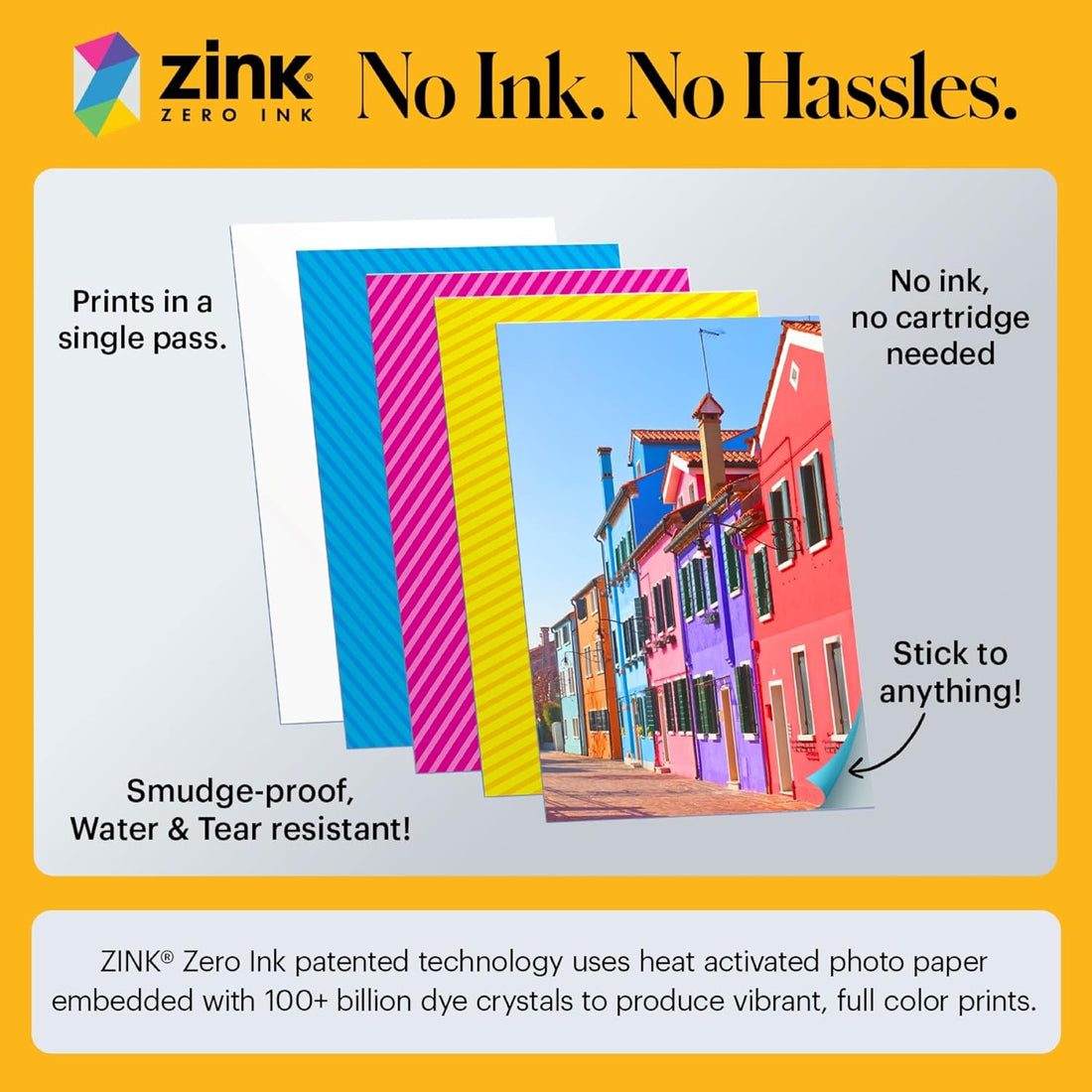 x-Amazon Best Finds - Gifts-electronics -- KODAK Step Instant Photo Printer, Zink 2x3” Color Sticky-Back Photos, Bluetooth Compatible with iOS & Android Devices, Editing App, Blue