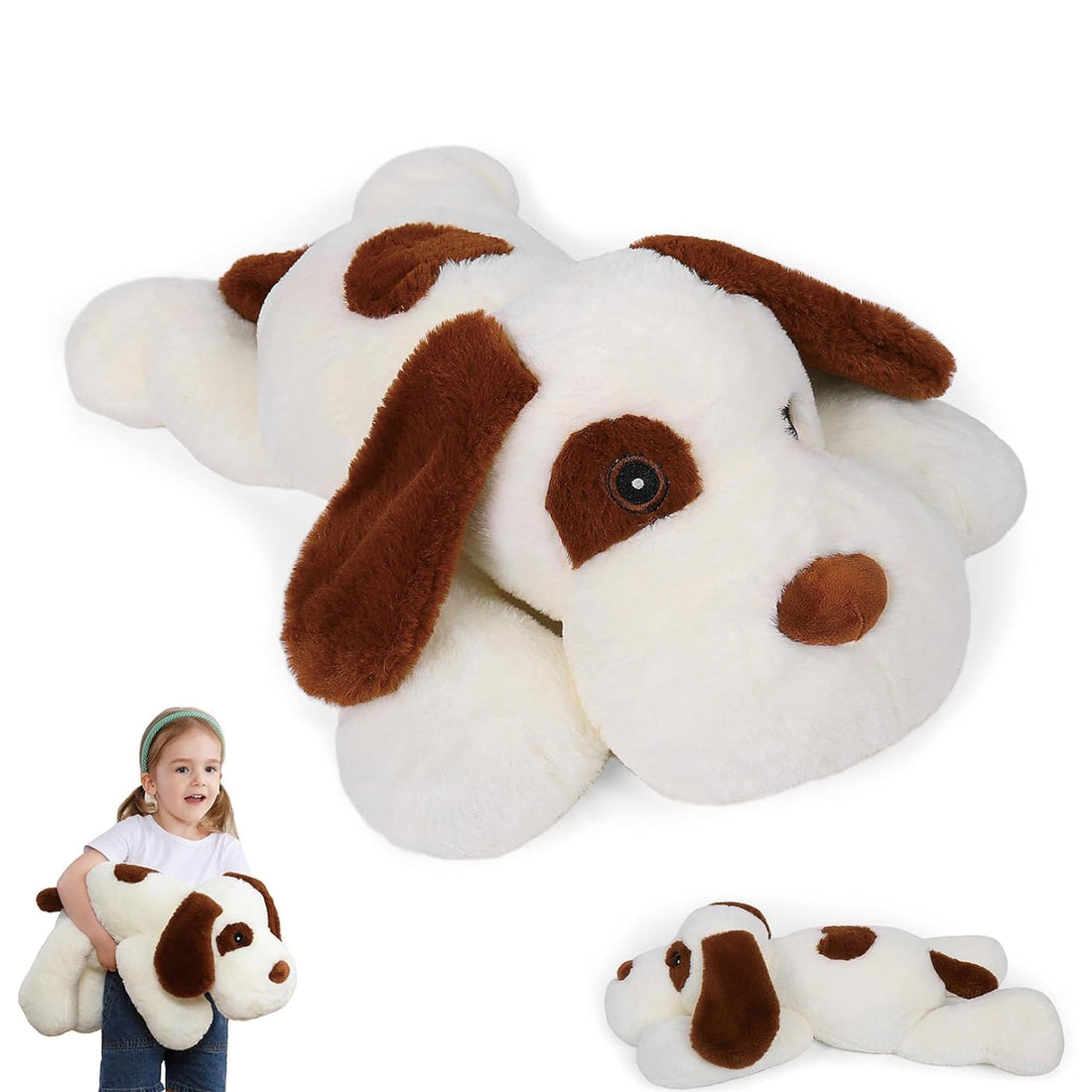 Get a Hug!! -- 5 lbs 24" Weighted Stuffed Animals, Panda Plushie, Cute Panda Weighted Plush Pillow, Giant Stuffed Animals for Kids & Adults alike!! TCoU Recommendations from Amazon Products