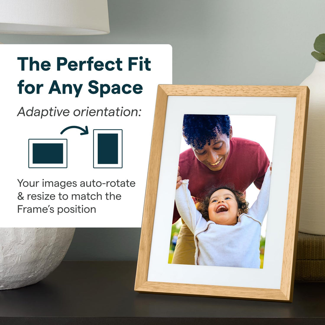 x-Amazon Best Finds - Gifts-Electronics --Skylight Digital Picture Frame, Load from Phone Capability, 10" White
