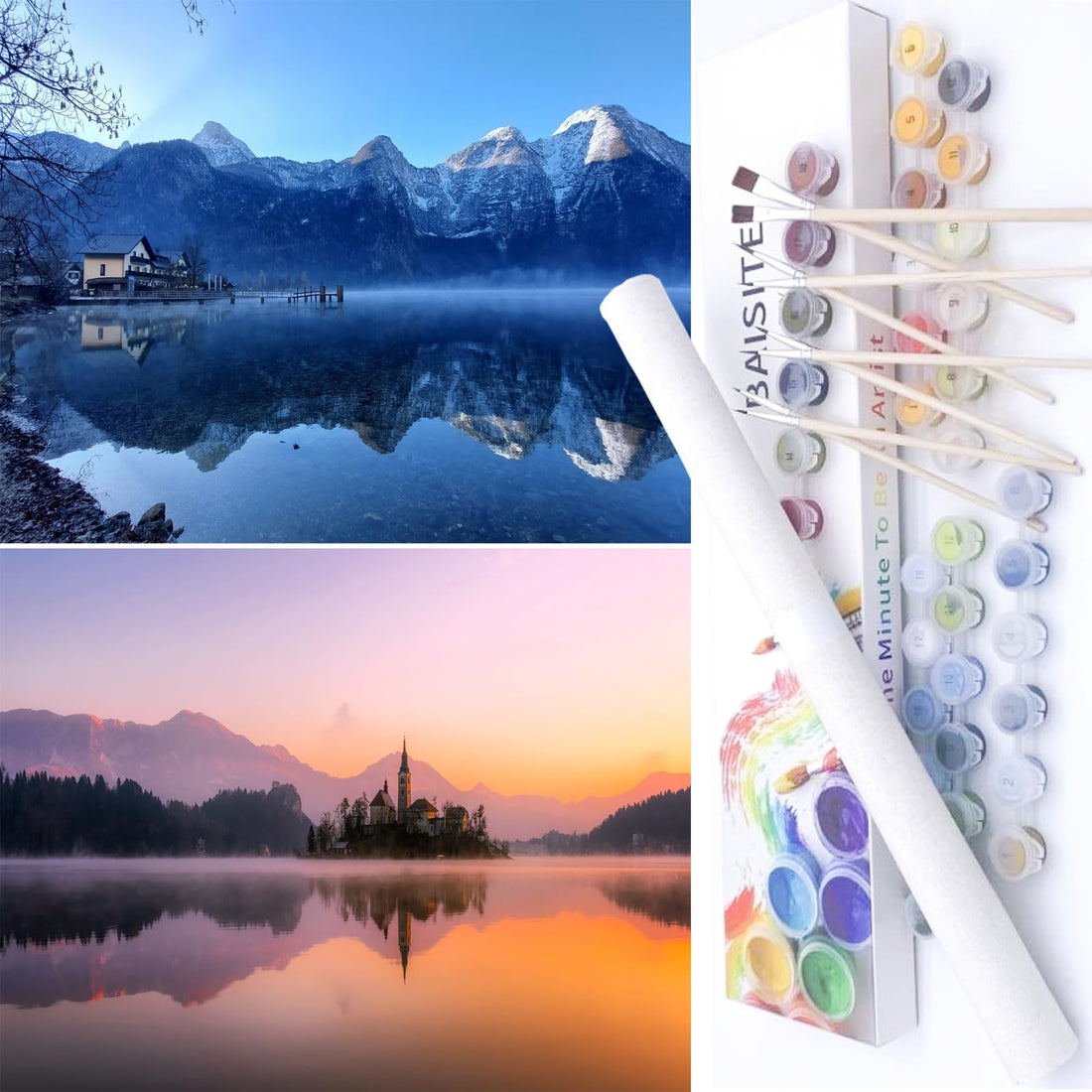 Paint by Numbers Kit for Adults,16" Lx20 W Canvas for Painting Kits for Adults in Colorful Box-Breathtaking Colorful Scenery 8481-Already Stretched on a Wooden Frame, TCoU Recommendations from Amazon Products