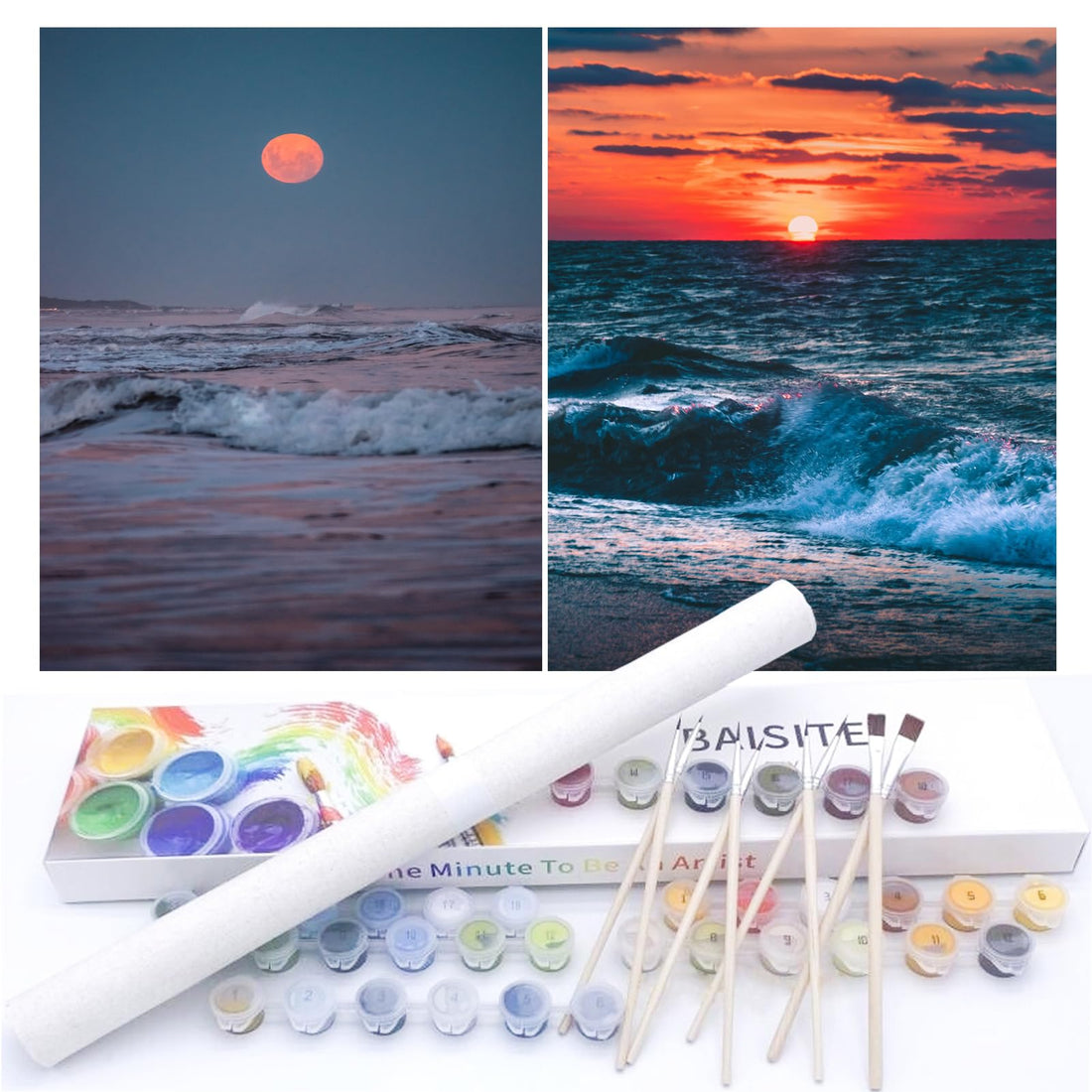 Paint by Numbers Kit for Adults,16" Lx20 W Canvas for Painting Kits for Adults in Colorful Box-Breathtaking Colorful Scenery 8481-Already Stretched on a Wooden Frame, TCoU Recommendations from Amazon Products