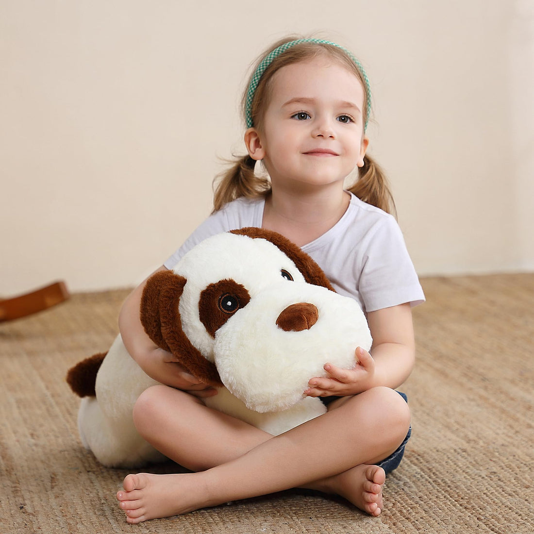 Get a Hug!! -- 5 lbs 24" Weighted Stuffed Animals, Panda Plushie, Cute Panda Weighted Plush Pillow, Giant Stuffed Animals for Kids & Adults alike!! TCoU Recommendations from Amazon Products