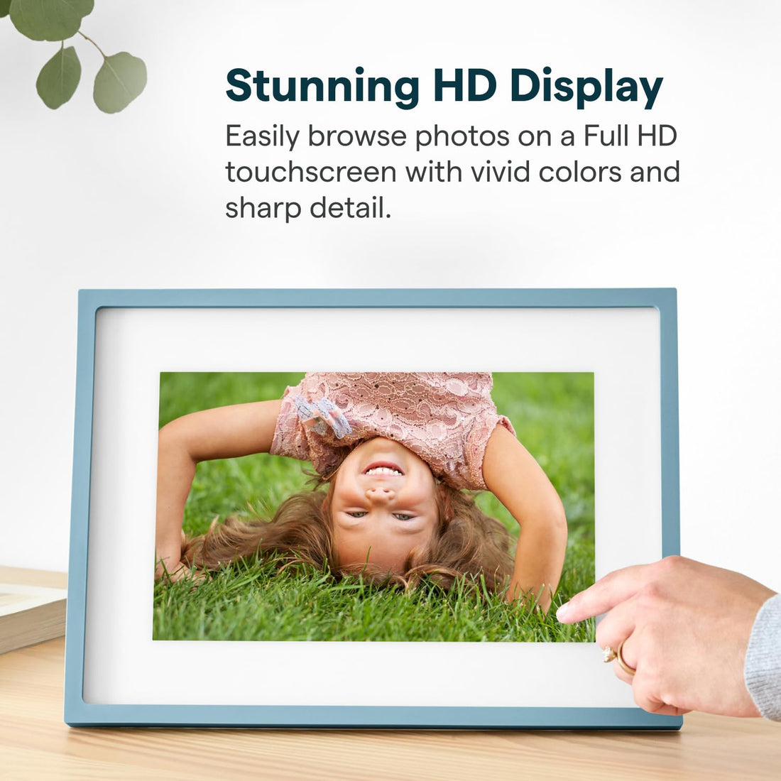 x-Amazon Best Finds - Gifts-Electronics --Skylight Digital Picture Frame, Load from Phone Capability, 10" White