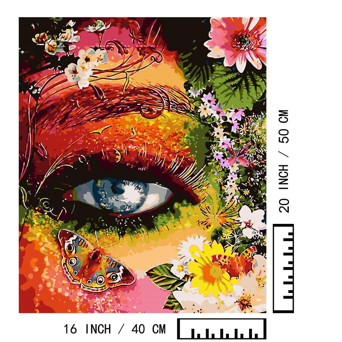 Paint by Numbers Kit for Adults,16" Lx20 W Canvas for Painting Kits for Adults in Colorful Box-Breathtaking Colorful Scenery 8481-Already Stretched on a Wooden Frame, TCoU Recommendations from Amazon Products