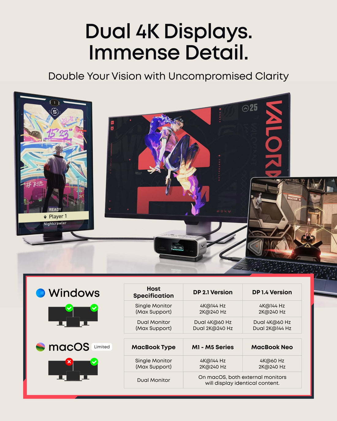 x-Amazon Best Finds - Electronics -Anker USB C Hub, Smart Display Hub, Dual Monitor USB-C Hub,No Charger