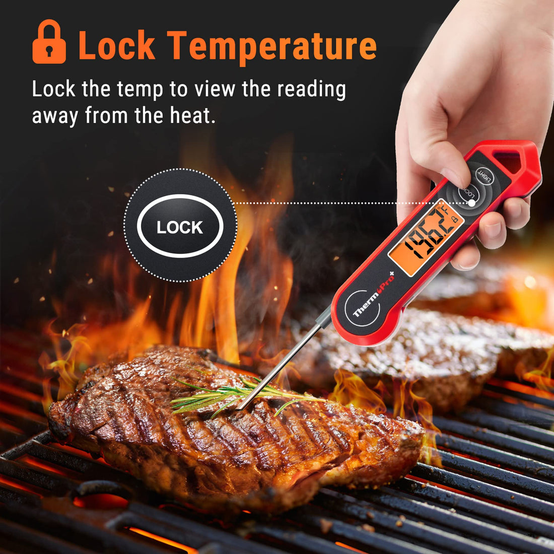 x-Amazon Best Finds - Kitchen - TempPro TempSwift 1 Sec Instant Read Meat Thermometer Digital