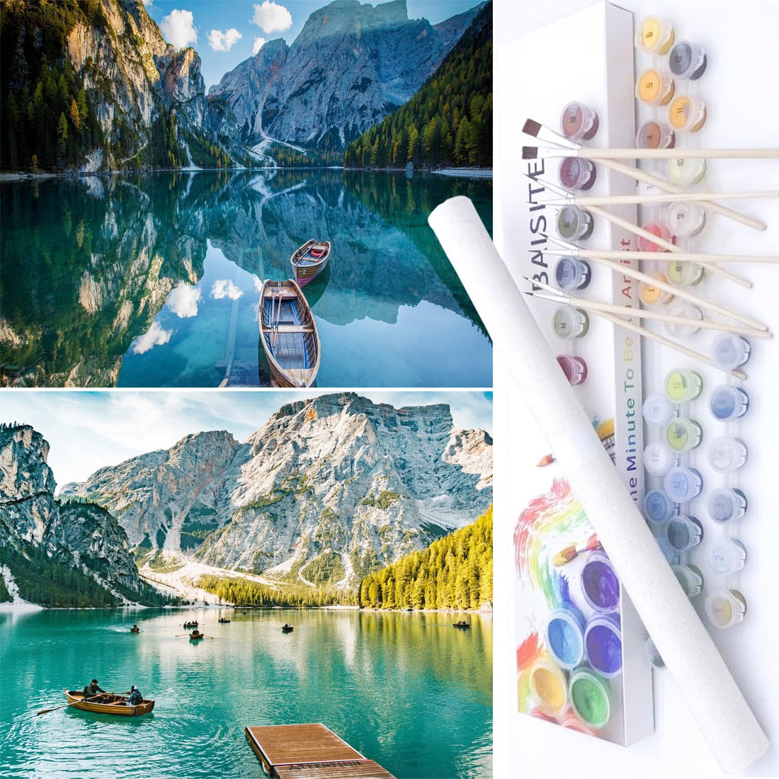 Paint by Numbers Kit for Adults,16" Lx20 W Canvas for Painting Kits for Adults in Colorful Box-Breathtaking Colorful Scenery 8481-Already Stretched on a Wooden Frame, TCoU Recommendations from Amazon Products
